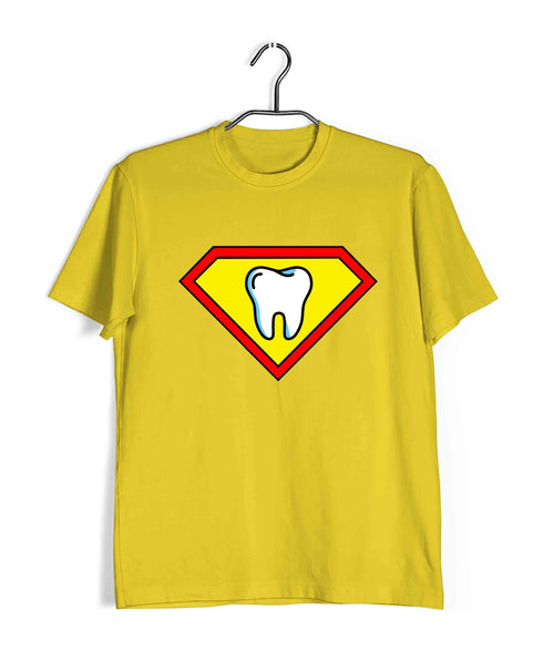 Dentist Medicine Dentist Super Dentist Custom Printed Graphic Design T-Shirt for Men
